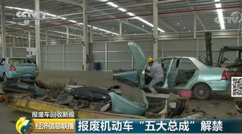 報廢車變廢為寶 每年100億大市場，汽車零配件迎來新機遇